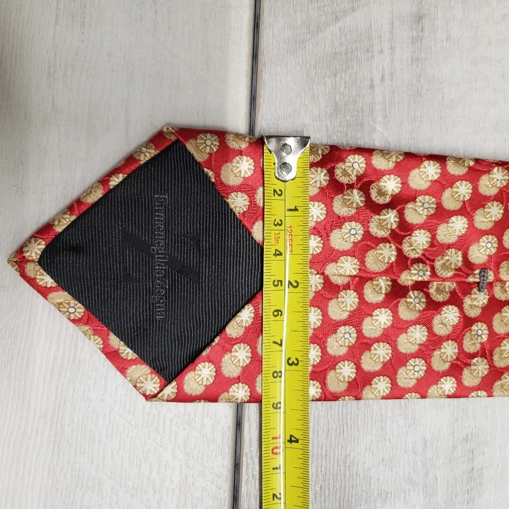 Ermeregildo Zegna Ties 100% Silk Christmas Old Money